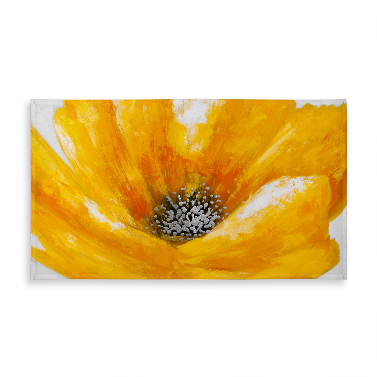 Picture of Begin Home Decor C1TCLRGEP6GOEP 58 x 102 in. Beautiful Yellow Flower Tablecloth - Indoor & Outdoor Decor