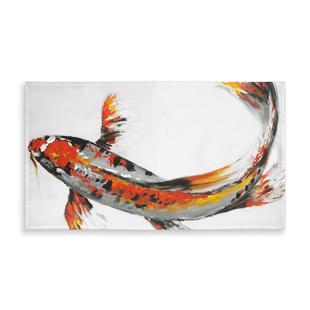 Picture of Begin Home Decor C1TCLRGEXNJ21M 58 x 102 in. Butterfly Koi Fish Tablecloth - Indoor & Outdoor Home Decor