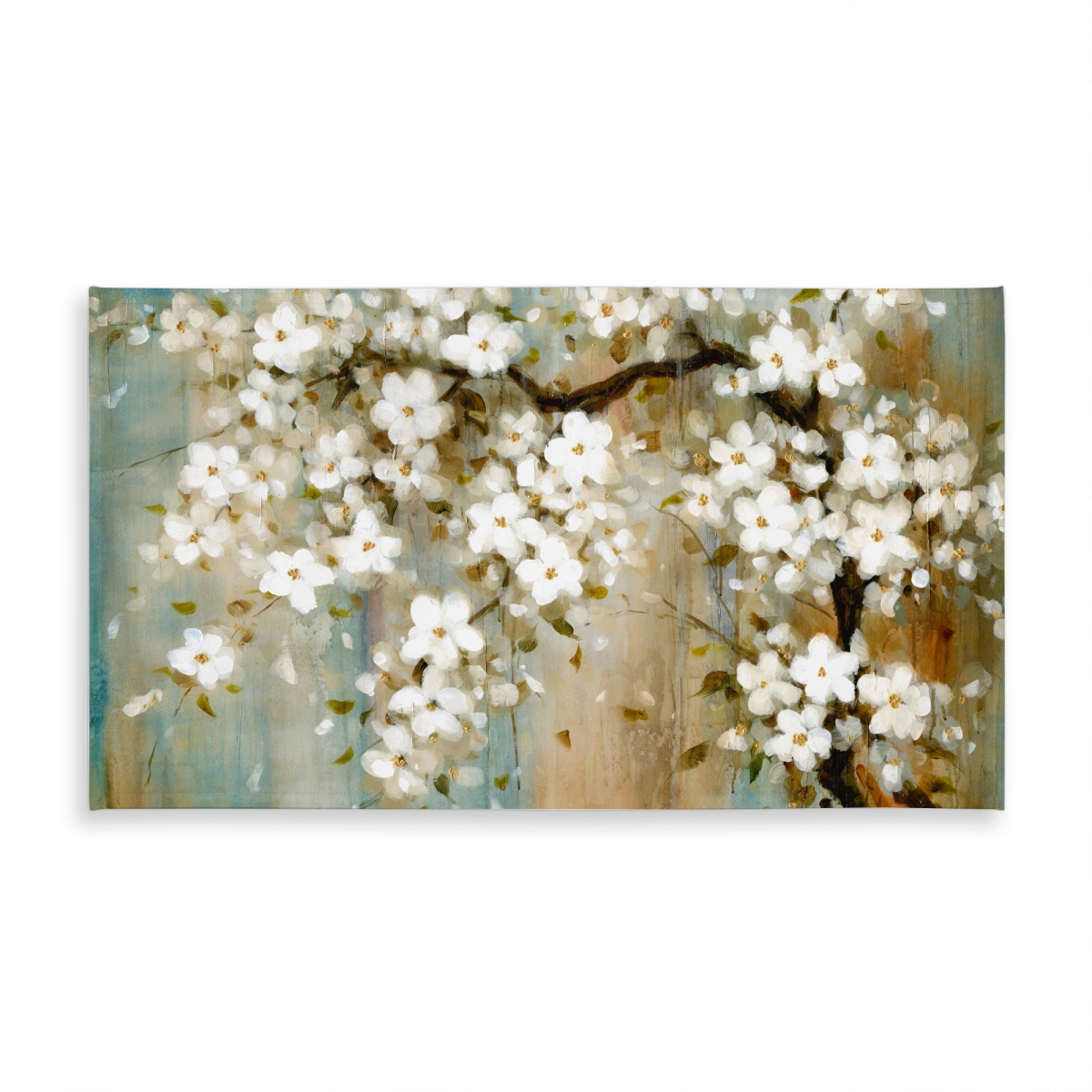 Picture of Begin Home Decor C1TCLRGEKXSZNV 58 x 102 in. Relaxing Cherry Blossoms Tablecloth - Floral Home Decor