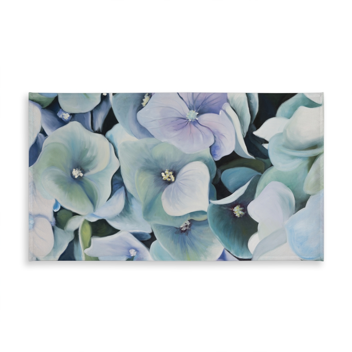 Picture of Begin Home Decor C1TCLRGETMZ6XN 58 x 102 in. Rustic Purple Hydrangea Tablecloth - Indoor & Outdoor Decor