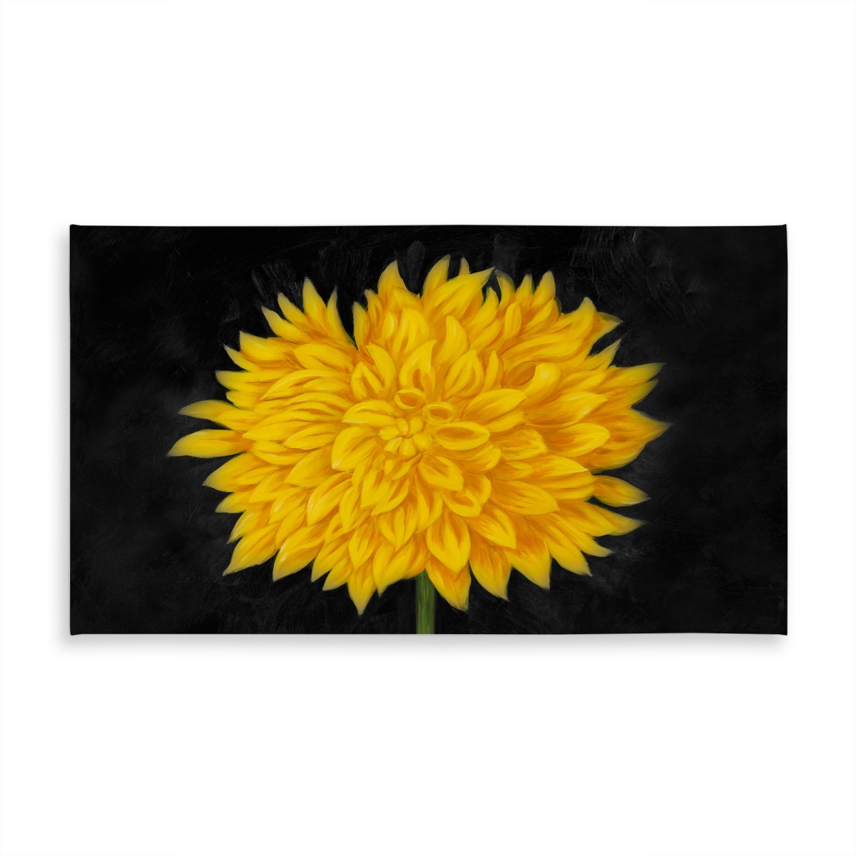 Picture of Begin Home Decor C1TCLRGEST5OIH 58 x 102 in. Yellow Chrysanthemum Tablecloth - Floral Indoor & Outdoor Decor