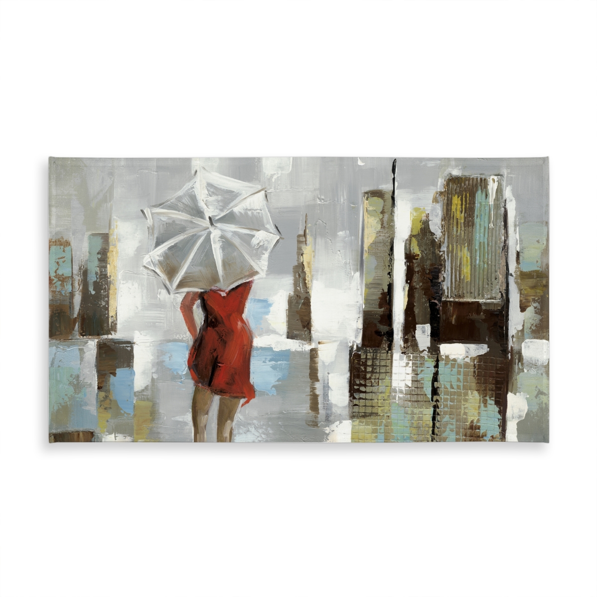 Picture of Begin Home Decor C1TCLRGESFJFP3 58 x 102 in. Red Dress Woman Tablecloth - Indoor & Outdoor Home Decor