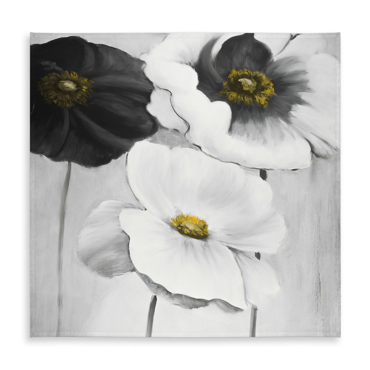 Picture of Begin Home Decor C1TC5858JDC9AJ 58 x 58 in. White Botanical Tablecloth - Assorted Flowers for Home Decor