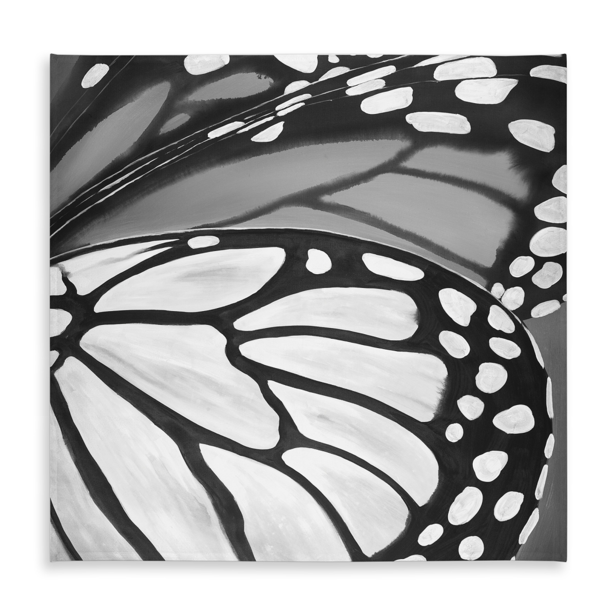 Picture of Begin Home Decor C1TC5858U8JGCY 58 x 58 in. Butterfly Wings Closeup Tablecloth - Indoor & Outdoor Decor