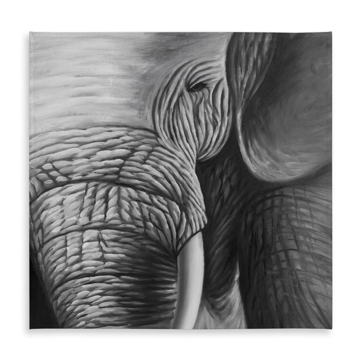 Picture of Begin Home Decor C1TC5858TORVN4 58 x 58 in. Elephant Tablecloth - Indoor Outdoor Home Decor - Living Room