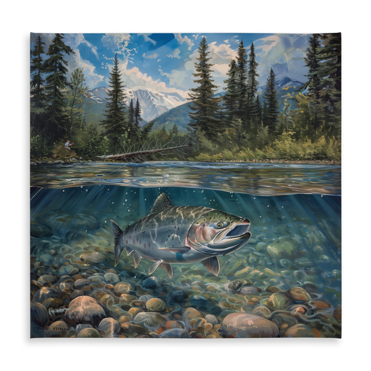 Picture of Begin Home Decor C1TC5858UPKDRK 58 x 58 in. Up Close Indoor & Outdoor Tablecloth - Stylish Home Decor