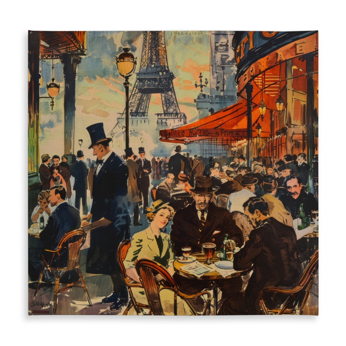 Picture of Begin Home Decor C1TC58581GPSWE 58 x 58 in. Served Indoor & Outdoor Tablecloth - Stylish Home Decor