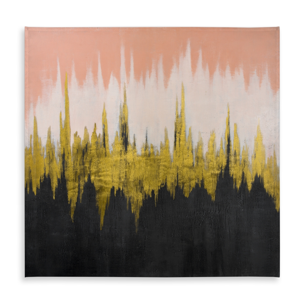 Picture of Begin Home Decor C1TC5858S269S9 58 x 58 in. Abstract Zigzag Tablecloth - Indoor Outdoor Home Decor