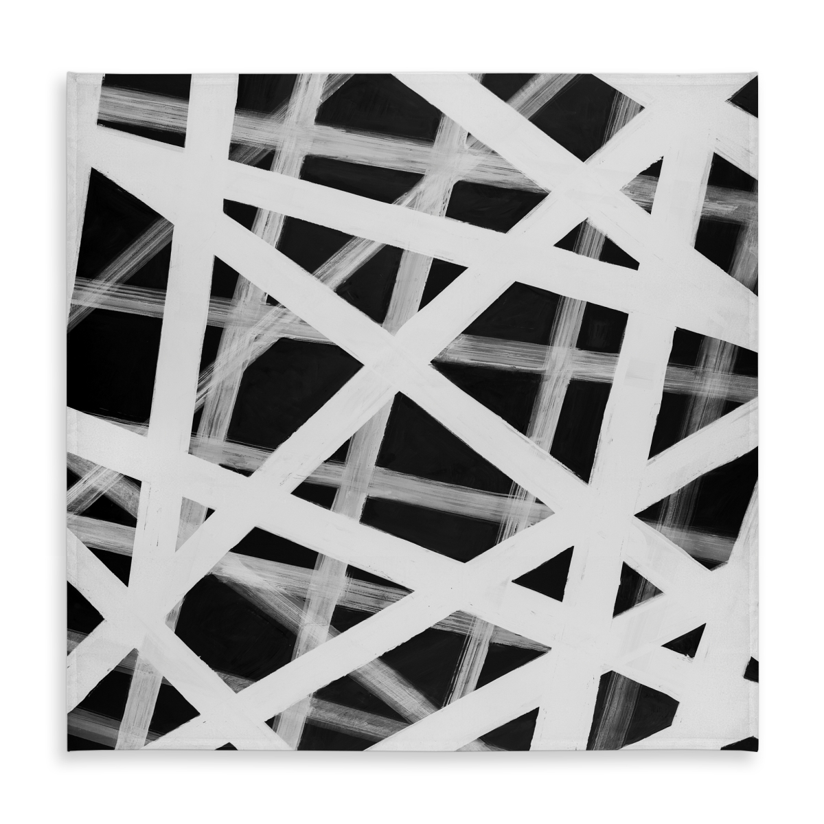 Picture of Begin Home Decor C1TC5858QG0LX7 58 x 58 in. Geometric Stripes Tablecloth - Indoor & Outdoor Home Decor