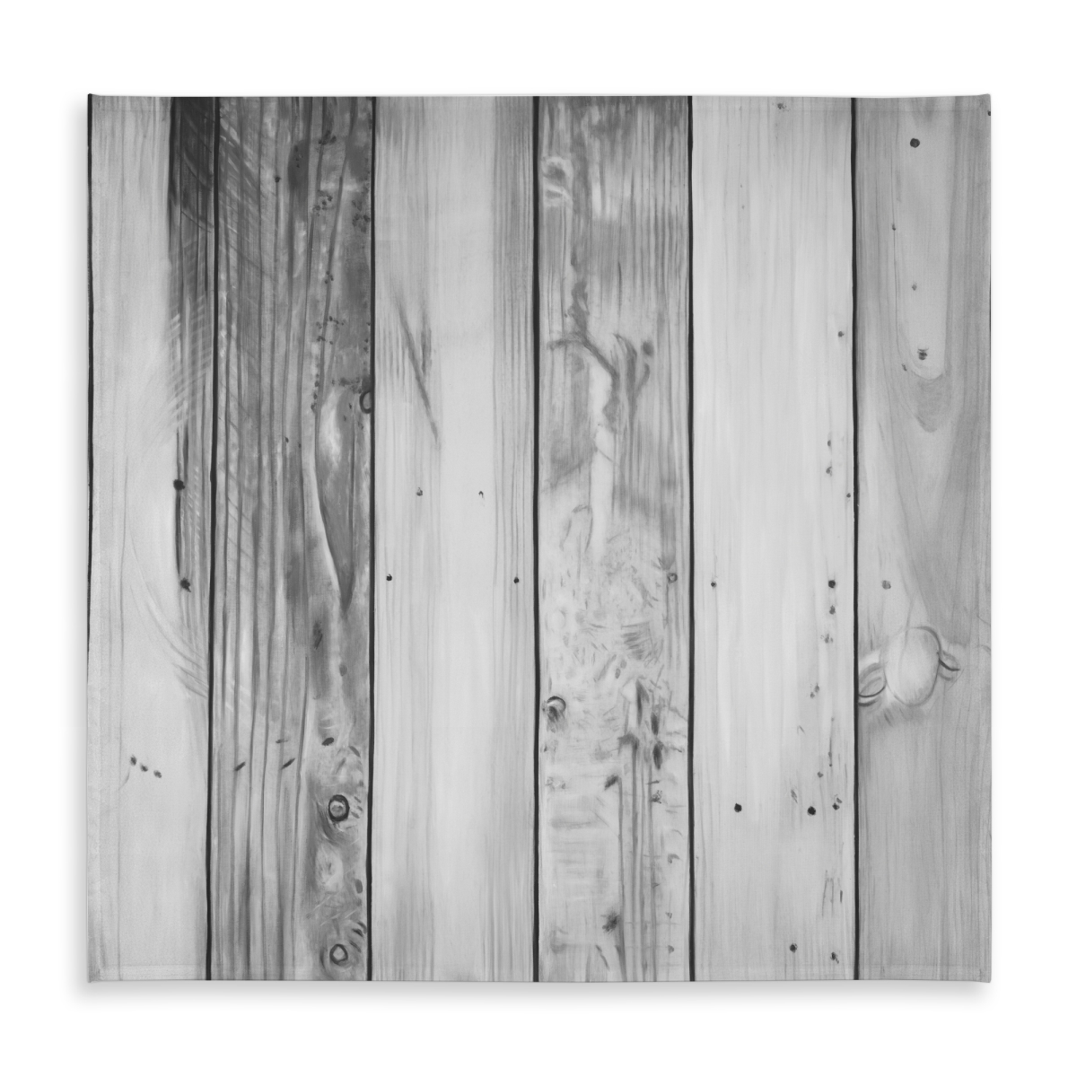 Picture of Begin Home Decor C1TC58580TCD7J 58 x 58 in. Rustic Gray Wood Texture Tablecloth - Indoor & Outdoor Decor