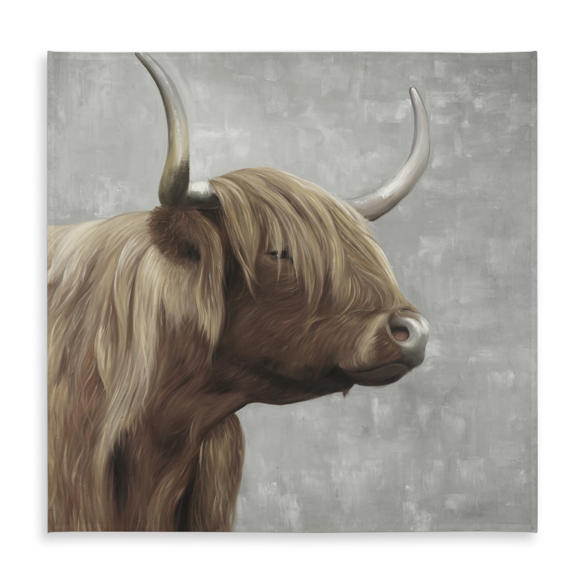Picture of Begin Home Decor C1TC5858YZXBZW 58 x 58 in. Highland Cattle Tablecloth - Indoor & Outdoor Home Decor