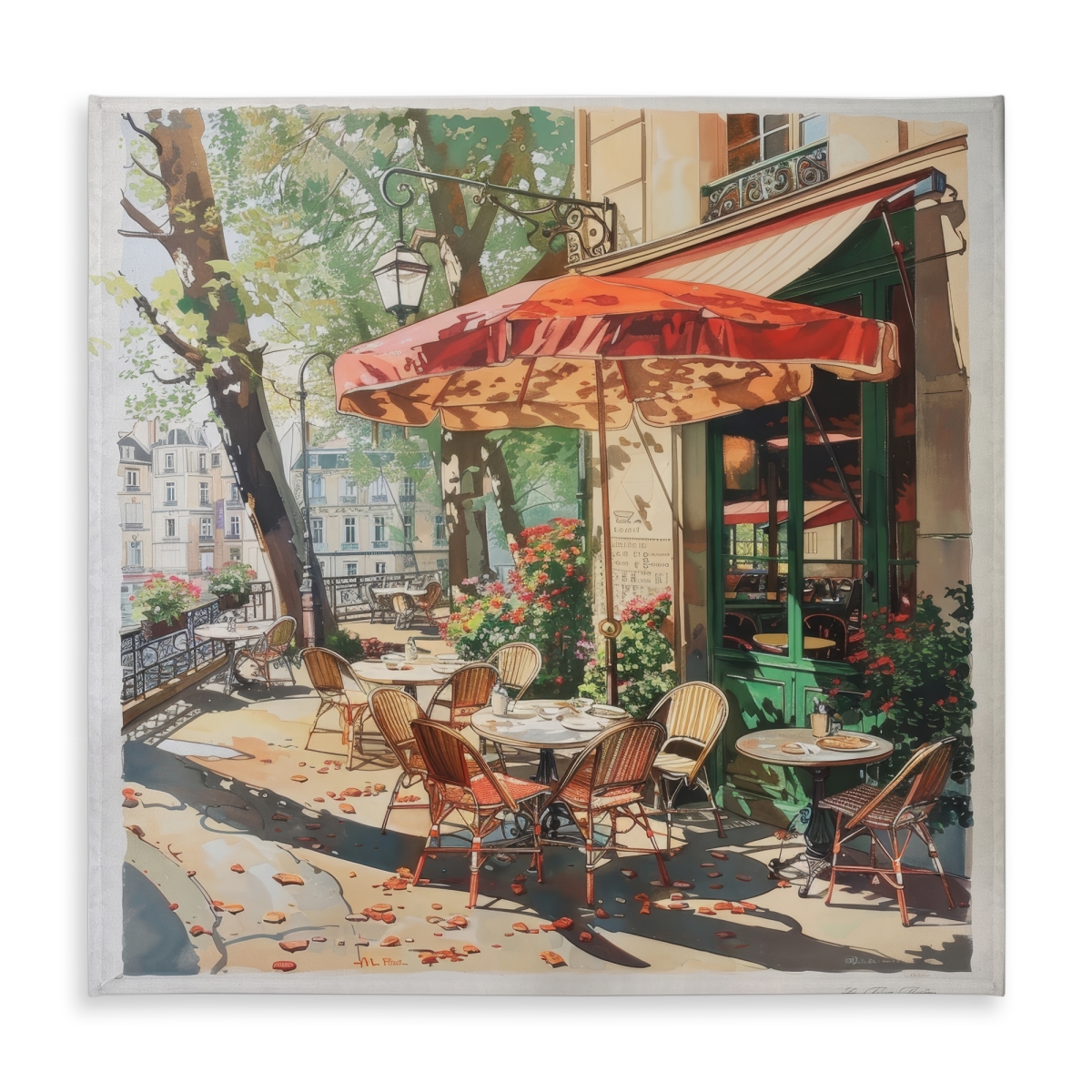 Picture of Begin Home Decor C1TC5858T3PFBN 58 x 58 in. Sunshade Indoor & Outdoor Tablecloth - Stylish Home Decor