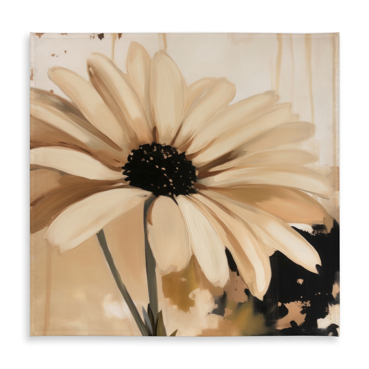 Picture of Begin Home Decor C1TC58587B78DA 58 x 58 in. Beautiful Daisy Flowers Tablecloth - Indoor & Outdoor Home Decor