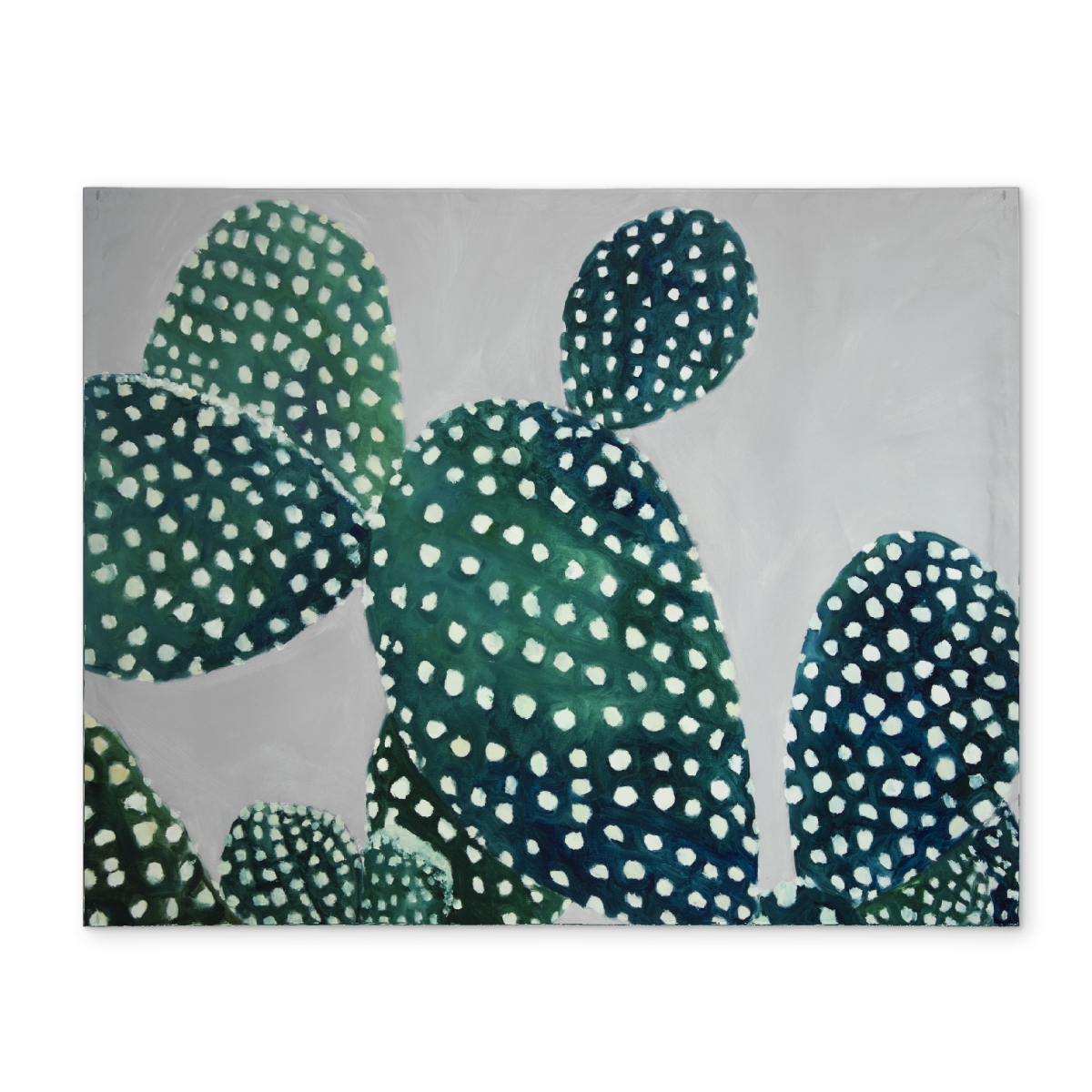 Picture of Begin Home Decor CPPM1418JZ1LB9 14 x 18 in. Opuntia Cactus Exotic Floral Placemat - Botanical Bedroom Decor