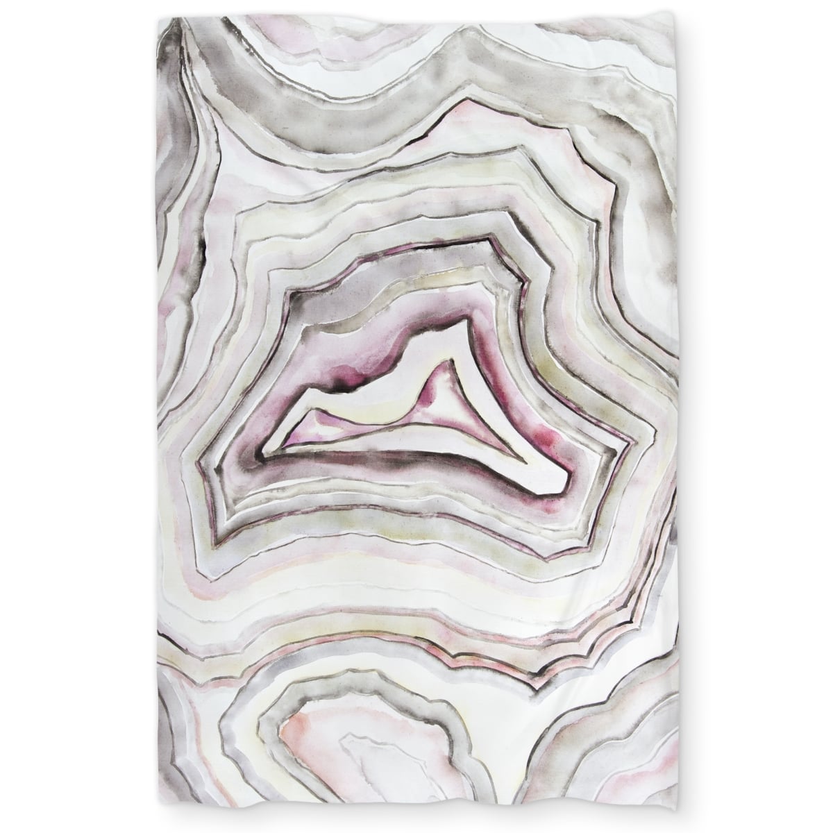 C1DCTXLWW4OPIF Geode Pattern Spiritual Twin Size Extra Long Duvet Cover - Home Decor Essentials