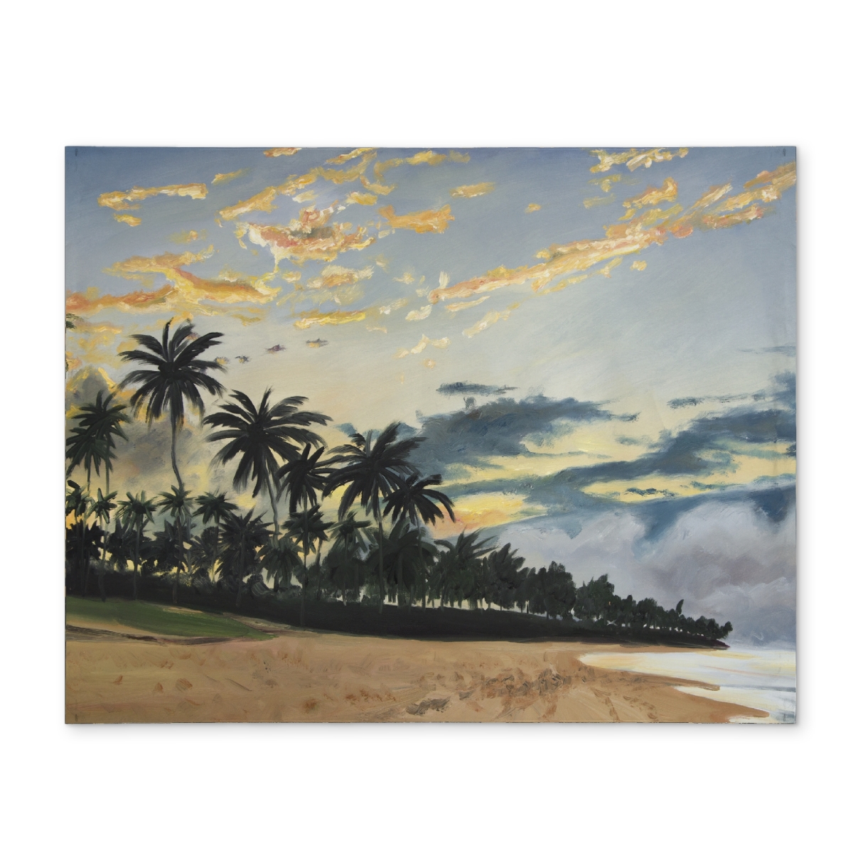 Picture of Begin Home Decor CPPM1418MASF46 14 x 18 in. Tropical Summer Moments Bathroom Marine Coastal Placemat