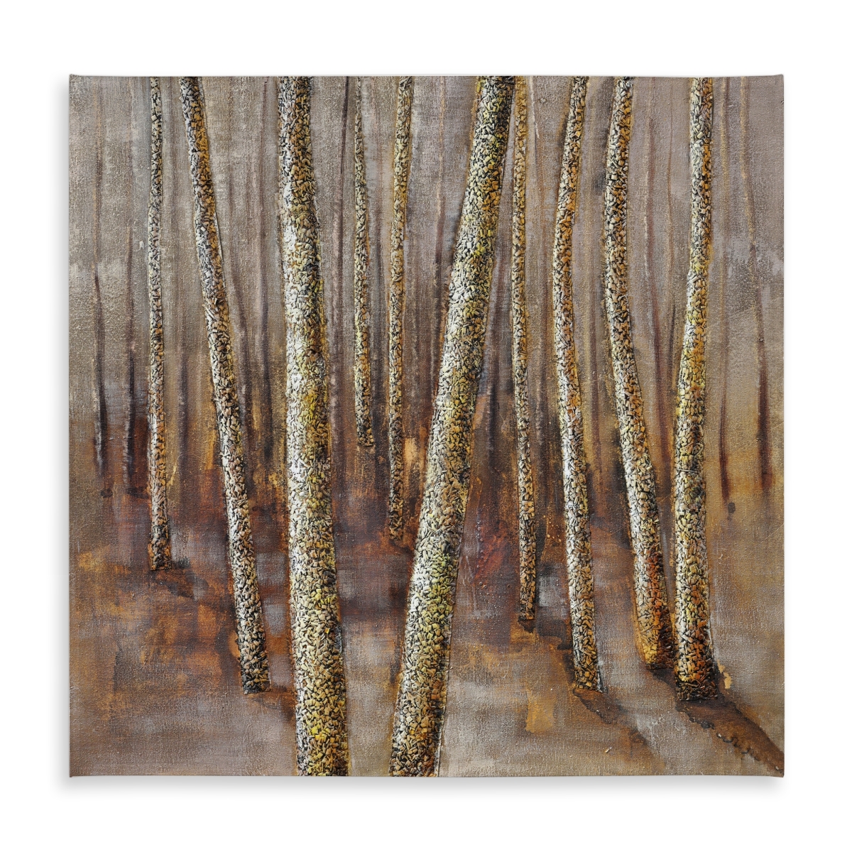Picture of Begin Home Decor C1TC5858F6H8H3 58 x 58 in. Forest Tablecloth - Contemporary Indoor Outdoor Home Decor