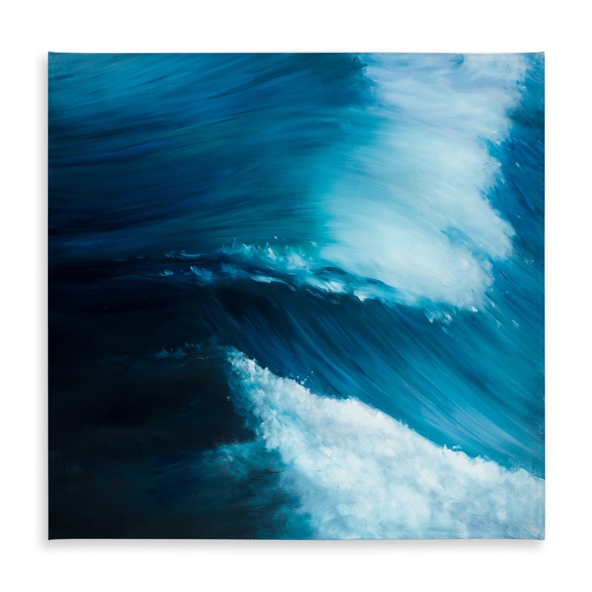 Picture of Begin Home Decor C1TC585896YWX6 58 x 58 in. Unleashed Sea Coastal Livingroom Tablecloth for Indoor Outdoor