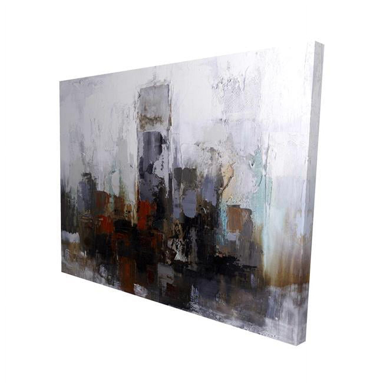 16 x 20 in. Obscure Buildings-Print on Canvas