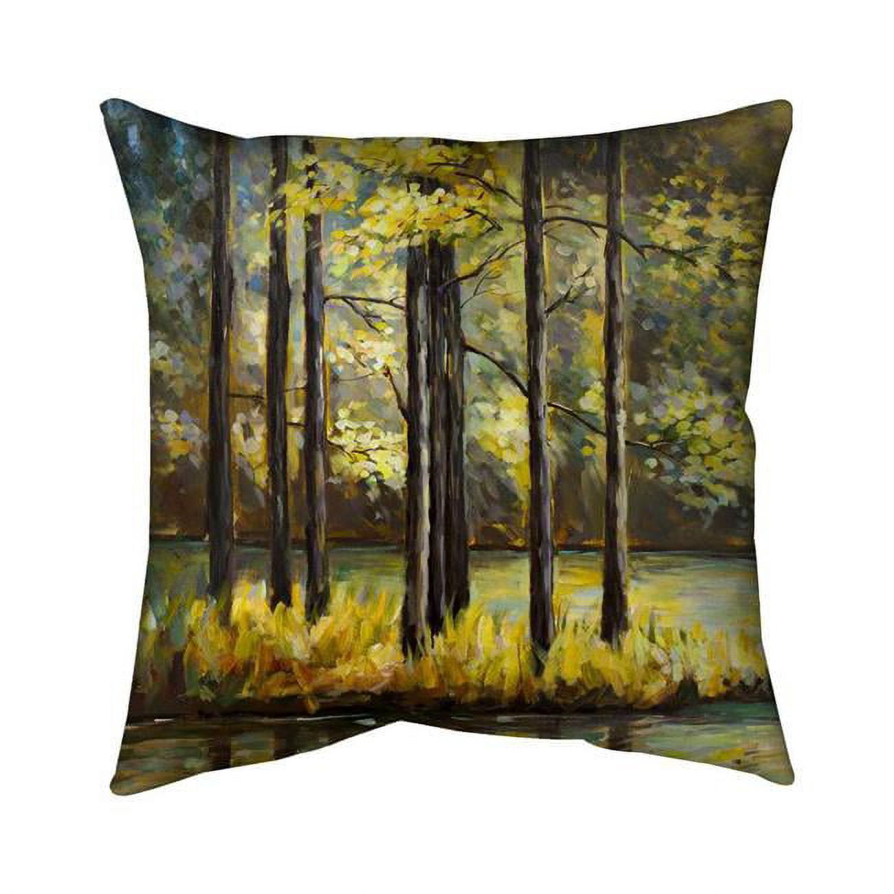 UPC 748702582362 product image for 20 x 20 in. Trees in the Middle of the Lake-Double Sided Print Indoor Pillow | upcitemdb.com