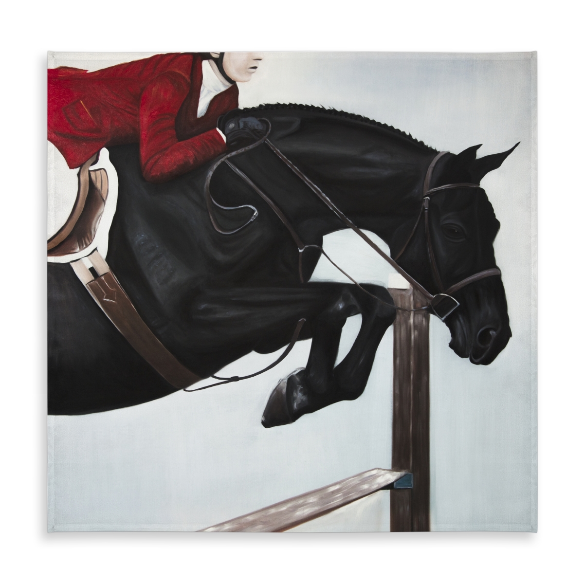 Picture of Begin Home Decor C1TC5858A4JWMR 58 x 58 in. Riding Competition Tablecloth - Indoor & Outdoor Home Decor