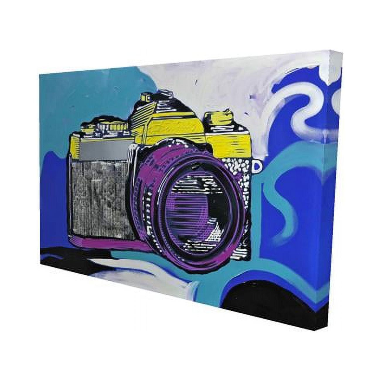 20 x 30 in. Retro Camera-Print on Canvas
