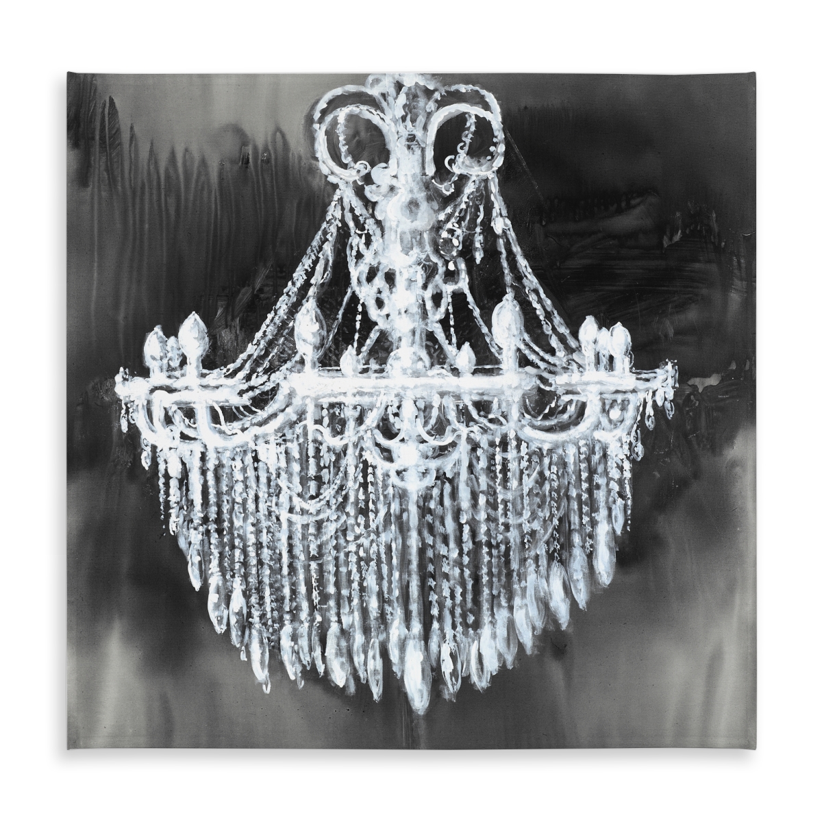 Picture of Begin Home Decor C1TC5858UDD3DY 58 x 58 in. Big Glam Chandelier Tablecloth - Indoor & Outdoor Home Decor