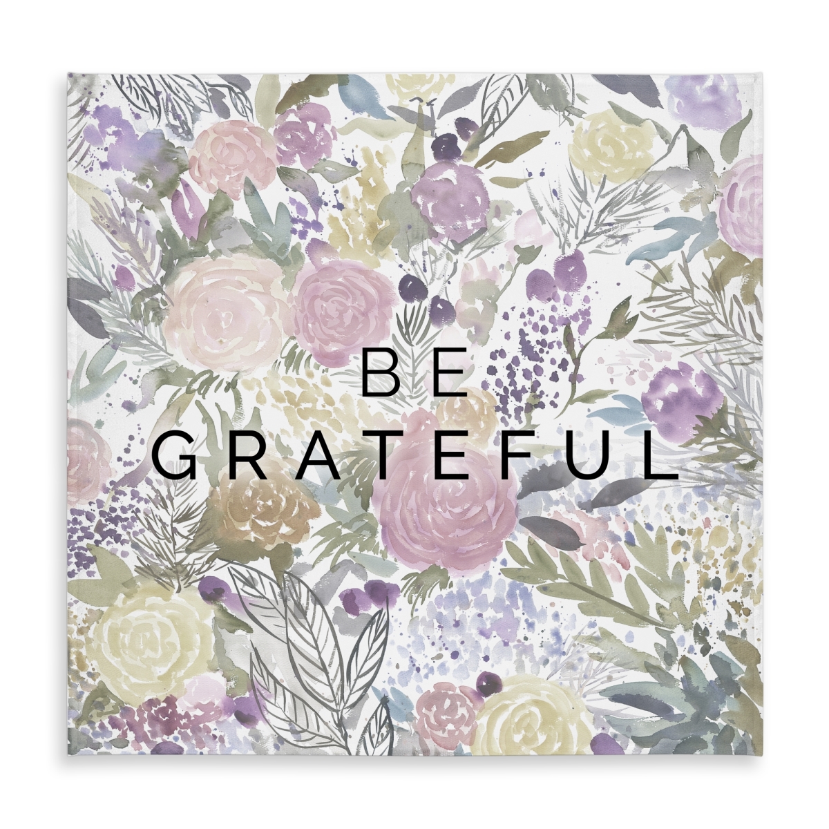 Picture of Begin Home Decor C1TC5858PO0Z0I 58 x 58 in. Floral Botanical Tablecloth - Be Grateful Home Decor - Indoor & Outdoor