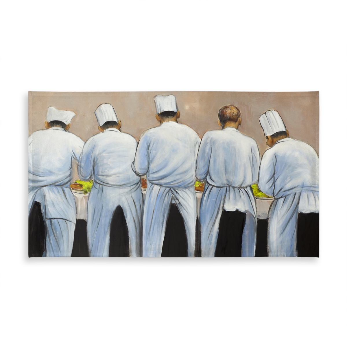 Picture of Begin Home Decor C1TCLRGEPO8YVH 58 x 102 in. Kitchen Tablecloth - Cooks & Chefs Design - Indoor & Outdoor Decor
