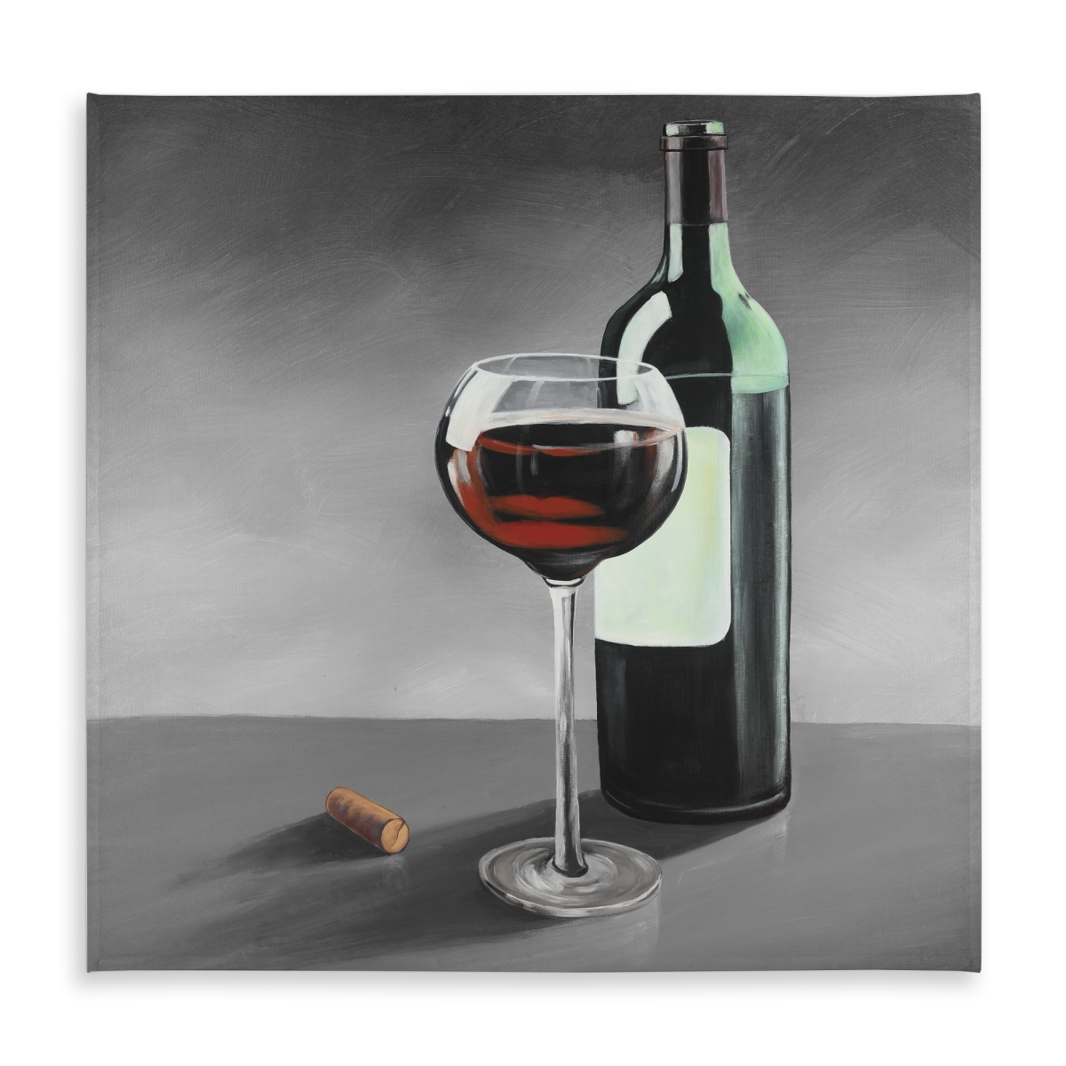 Picture of Begin Home Decor C1TC58585QRBXM 58 x 58 in. Bottle of Burgundy Tablecloth - Indoor & Outdoor Home Decor