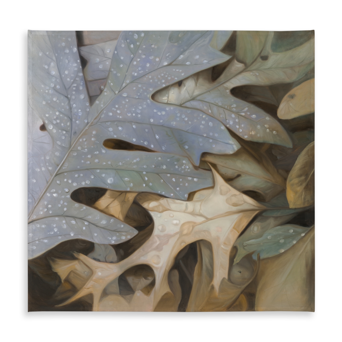 Picture of Begin Home Decor C1TC585853UZK1 58 x 58 in. Autumn Leaves Floral Botanical Tablecloth Brown Indoor & Outdoor