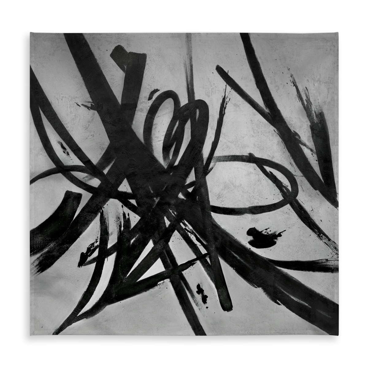 Picture of Begin Home Decor C1TC5858ITUSNS 58 x 58 in. Circular Strokes Tablecloth - Minimalist Indoor & Outdoor Decor