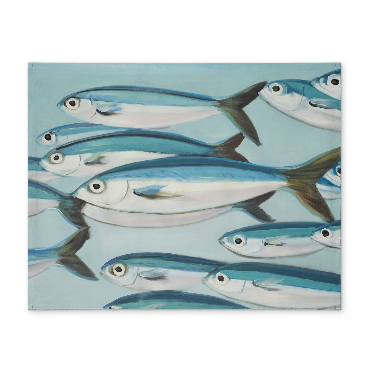 Picture of Begin Home Decor CPPM1418MC2RAK 14 x 18 in. Small Fish Caesio Caerulaurea Placemat - Aquatic Home Decor