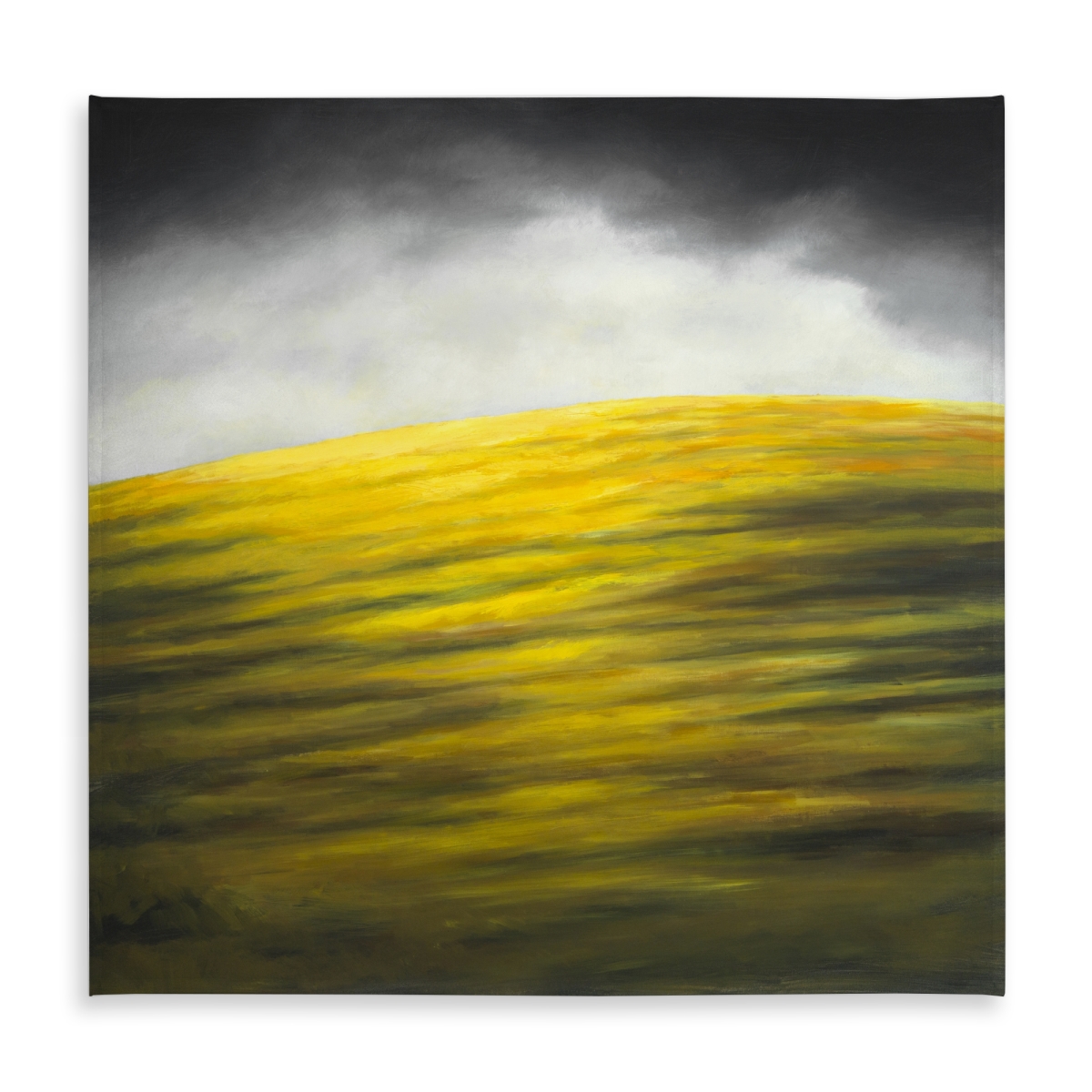 Picture of Begin Home Decor C1TC5858PHZTMJ 58 x 58 in. Yellow Hill Tablecloth - Indoor & Outdoor Livingroom Decor