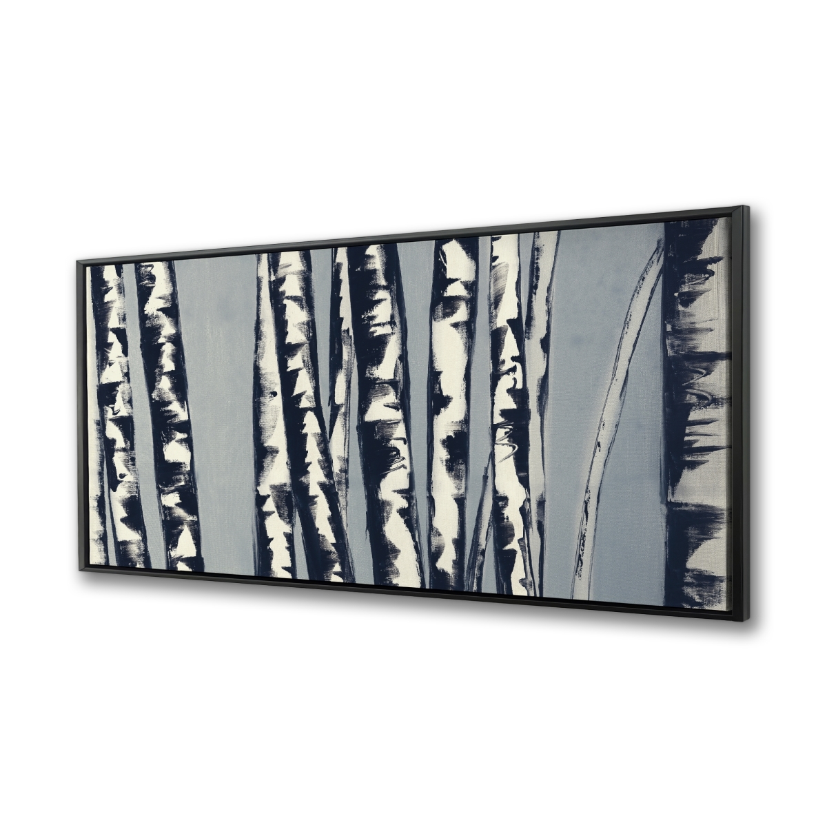 C1FC24485Y70U6 24 x 48 in. Abstract Birch Forest - Framed Canvas Home Decor Landscape