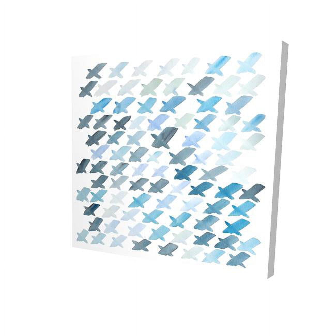 32 x 32 in. X Pattern-Print on Canvas