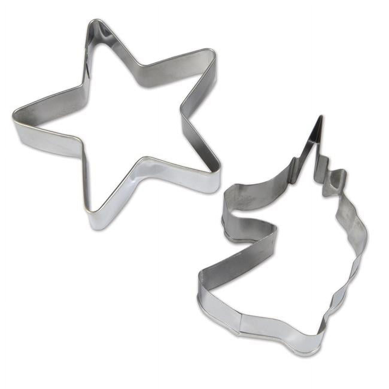 Beistle 53393 3 & 3.5 In. Unicorn Cookie Cutters - Pack Of 12