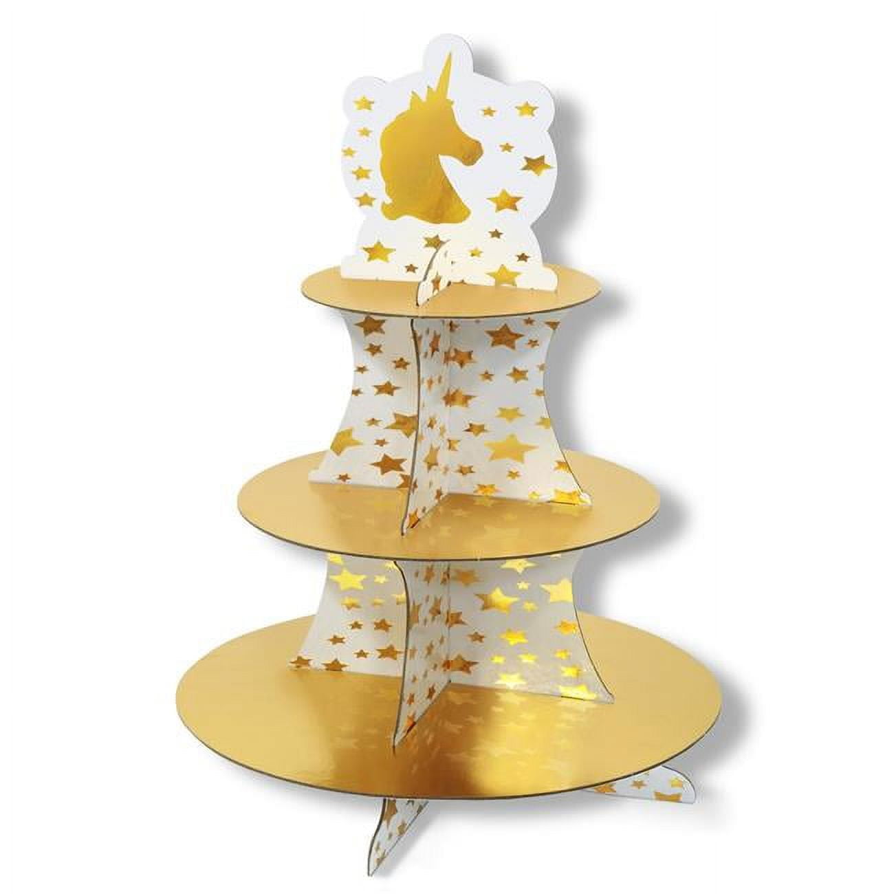 Beistle 53369 16 In. Unicorn Cupcake Stand - Pack Of 12