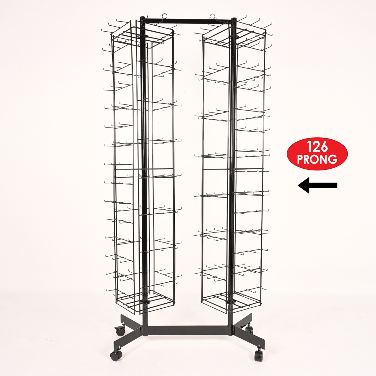 UPC 022735000049 product image for Beistle AC-36B Empty 126-Prong Double Spinner Rack 2 Party Kit - Pack of 12 | upcitemdb.com