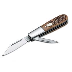 01bo493 Magnum Barlow Pocket Knife - Brown