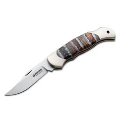 112404 Boy Scout Mammoth Pocket Knife - Brown