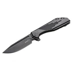 01bo767 Lateralus Blackwash Pocket Knife - Grey
