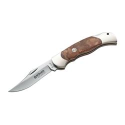 113002th Optima Thuja Pocket Knife - Brown