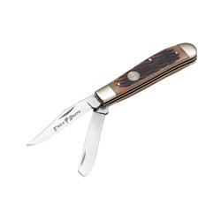 110793 Traditional Series Mini Trapper Pocket Knife - Brown