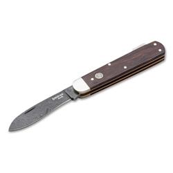 1132018dam Annual Damascus 2018 Pocket Knife - Brown