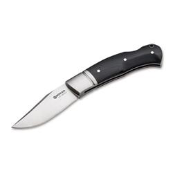 111028 Boxer Micarta Pocket Knife - Black