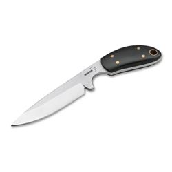02bo522 Fixed Blade Pocket Knife - Black