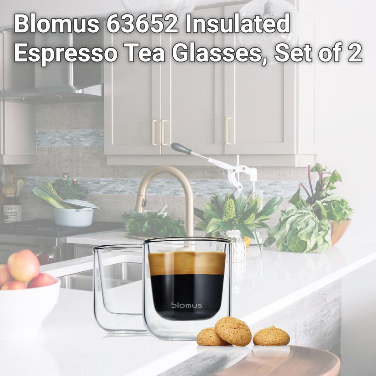 Picture of Blomus 63652 Insulated Espresso Tea Glasses, Set of 2