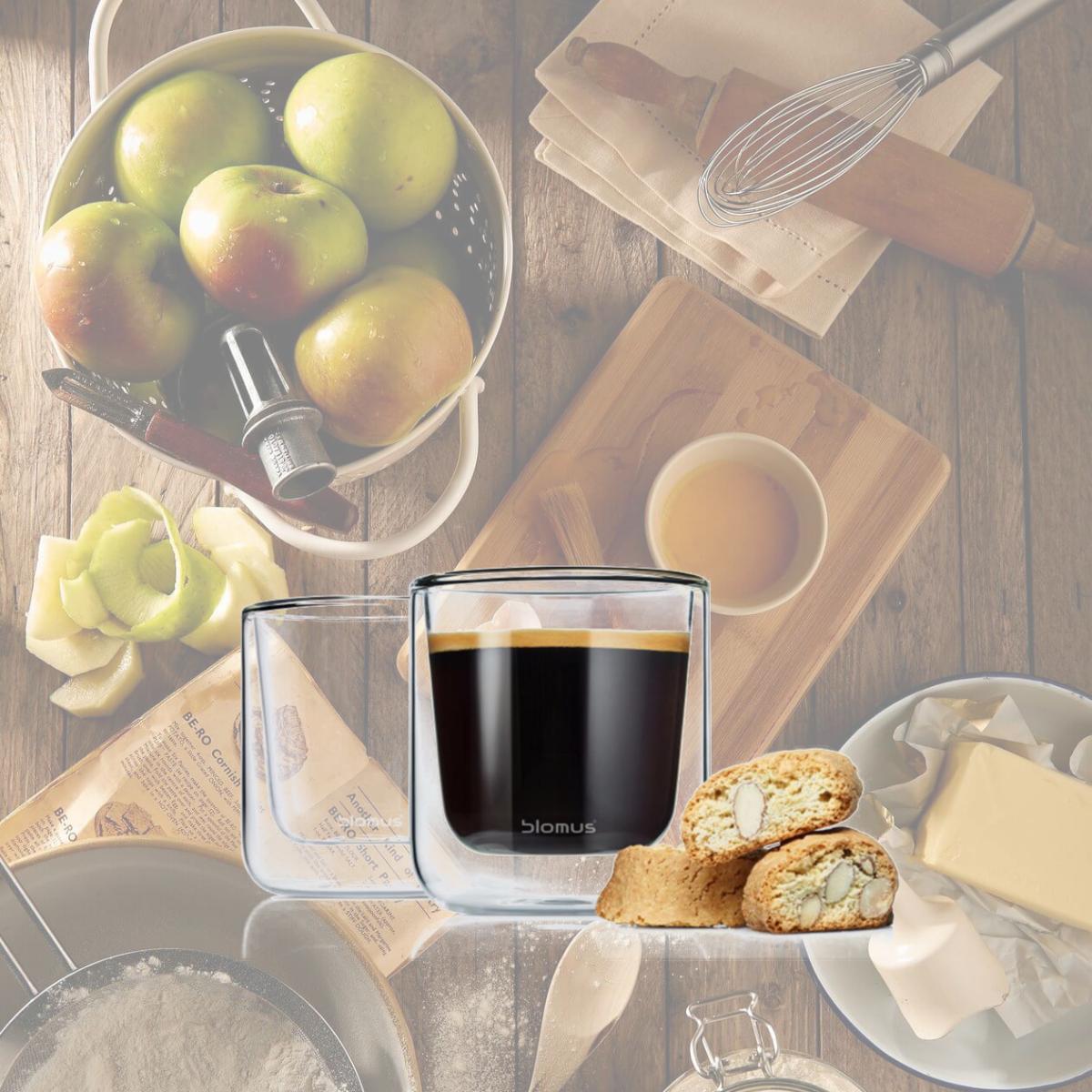 Picture of Blomus 63653 Insulated Coffee Tea Glasses, Set of 2