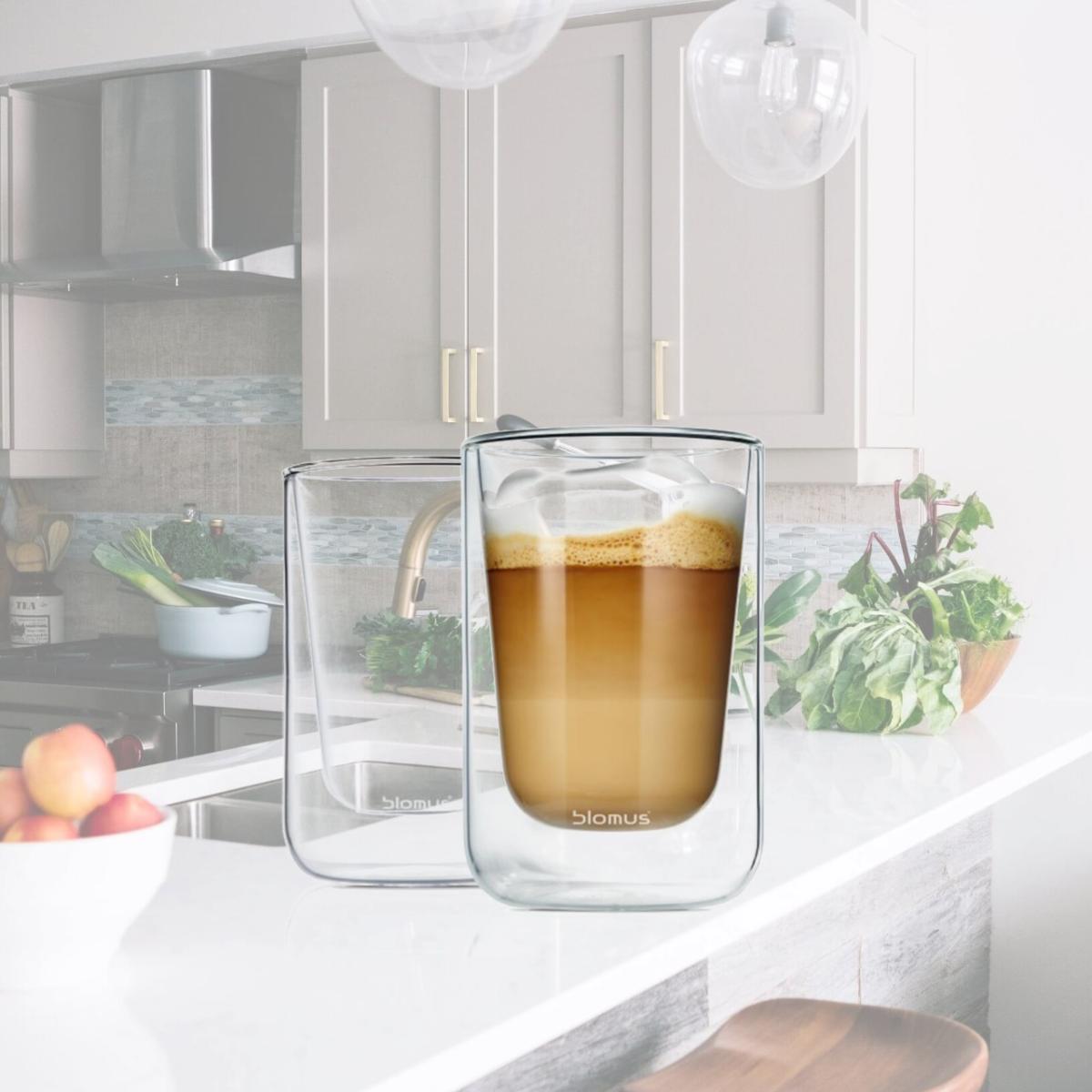 Picture of Blomus 63654 Insulated Cappuccino Tea Glasses, Set of 2